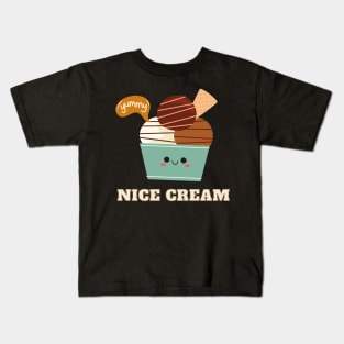 Nice cream yummy Kids T-Shirt